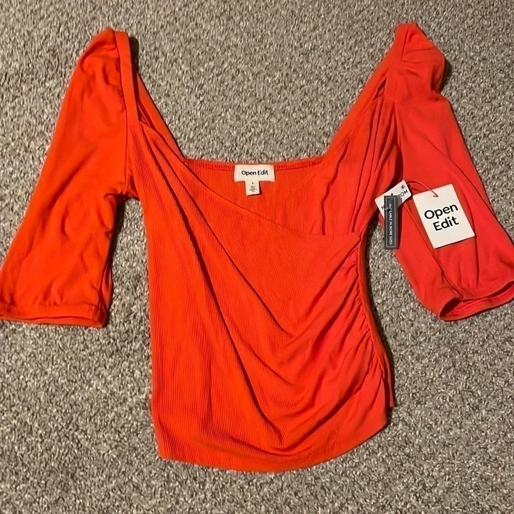 Womens open edit shirt - Picture 2 of 4